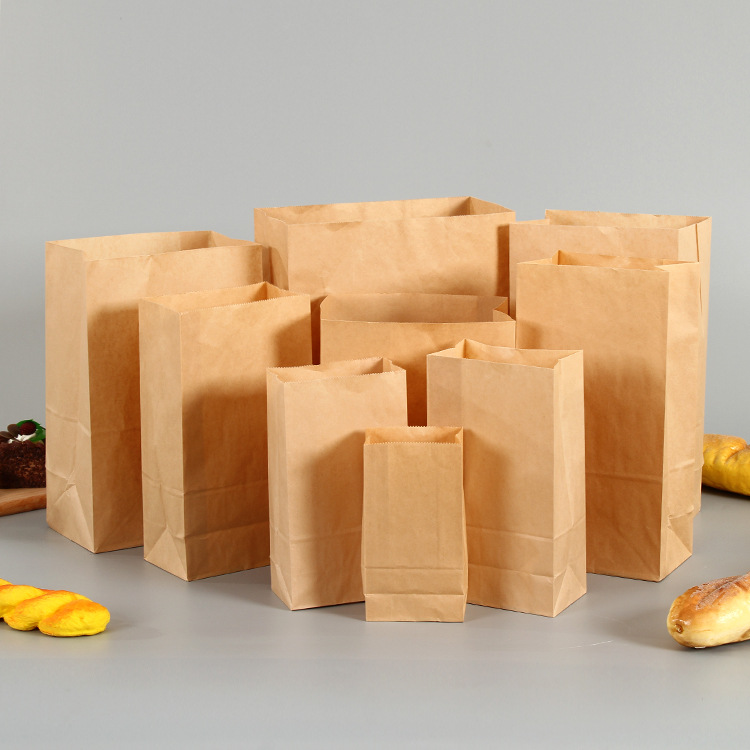 Square bottom kraft paper bag Paper Pouch Manufacturers