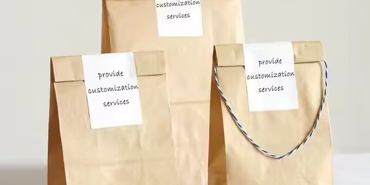 Sealable Kraft Paper Food Pouch for Snack Storage