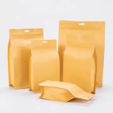 Kraft Paper Pouch for Coffee and Tea Packaging