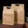 Kraft Paper Pouch for Coffee and Tea Packaging