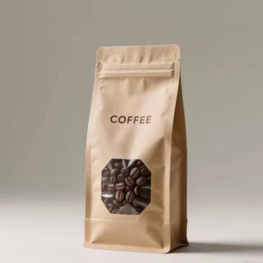 100% Recyclable Eco Coffee Packaging Paper Pouch