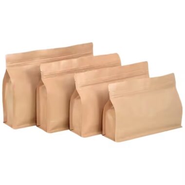 Custom Food Packaging Kraft Paper Pouch Manufacturer