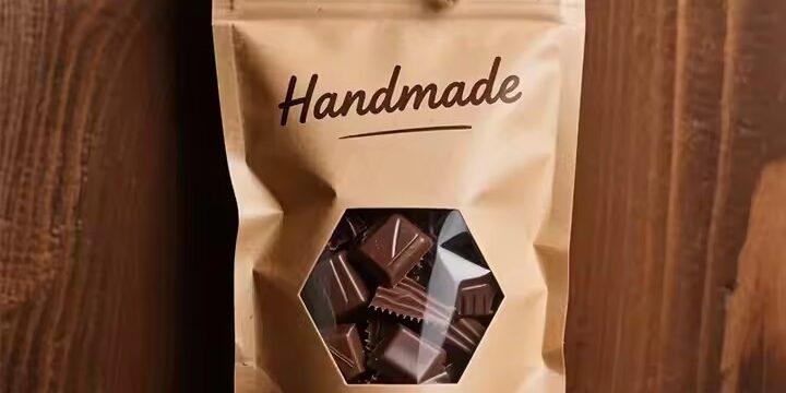 Custom Eco-Friendly Food Grade Paper Pouch Packaging