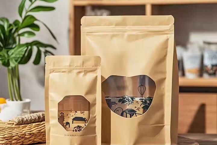 Custom Eco-Friendly Food Grade Paper Pouch Packaging