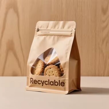 Custom Eco-Friendly Food Grade Paper Pouch Packaging