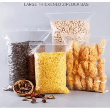 White Kraft Paper Stand-Up Pouch 