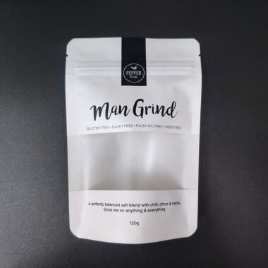 Spice Packaging Pouch with Window