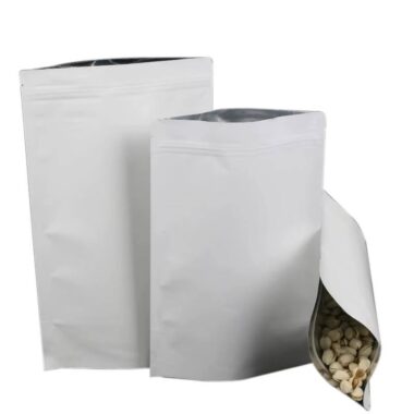 Coffee Kraft Paper Zipper Bag