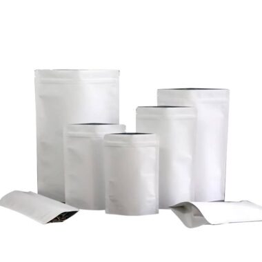 Coffee Kraft Paper Zipper Bag