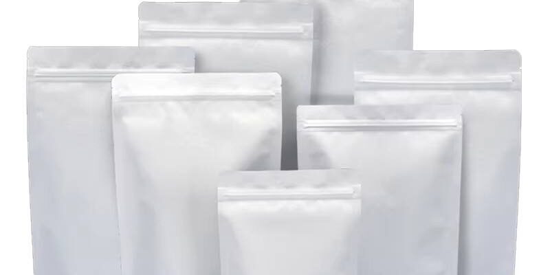 Coffee Kraft Paper Zipper Bag